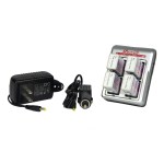 iPower - 9V Smart Charger Combo with (4) Batteries 