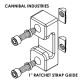 Cannibal Industries - 1" Ratchet Strap Guide