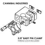 Cannibal Industries - 5/8" Baby Pin Clamp