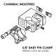 Cannibal Industries - 5/8" Baby Pin Clamp