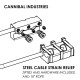 Cannibal Industries - Steel Cable Strain Relief