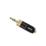 Deity - DA35 Microdot to Standard Locking 3.5 mm Adapter