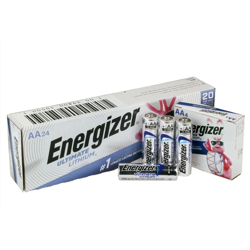 Energizer Ultimate Lithium AA Batteries (12-Pack) in the AA Batteries  department at