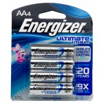 Energizer - AA Ultimate Lithium Batteries (4-pack)