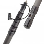 K-Tek - KP12CCR KlassicPro 12′ Graphite, 6 Section, Internal Coiled Cabled, Side Exit, Boom Pole