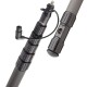 K-Tek - KP12CCR - KlassicPro 12′ - Graphite, 6 Section, Internal Coiled Cabled, Side Exit, Boom Pole