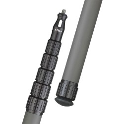 K-Tek - KP12 - KlassicPro 12' - Graphite, 6 Section, Uncabled, Boom Pole