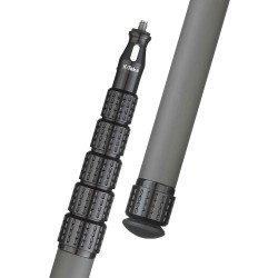 K-Tek - KP12 KlassicPro 12' Graphite, 6 Section, Uncabled, Boom Pole