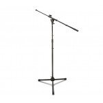 HOSA - MSB-521BK Microphone Stand w/Tripod base (Black)