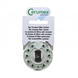 Phonak - Earwig Invisity Cerumex Waxguard Filters (11-pack) Green