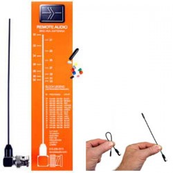 Remote Audio - Ultra Flexible UHF Antenna Kit with BNC