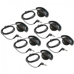 Remote Audio - Ear Bud Mono Earpiece (6-Pack)