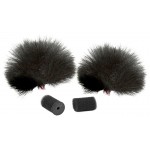 Rycote - Black Lavalier Windjammer (pair)