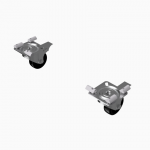 Sound Cart - Front 3 Inch Caster Wheels