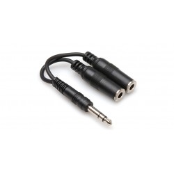 HOSA - YPP-118 Y Cable (1/4" TRS to Dual 1/4" TRSF)