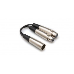 HOSA - YXF-119 Y Cable (Dual XLR3F to XLR3M)